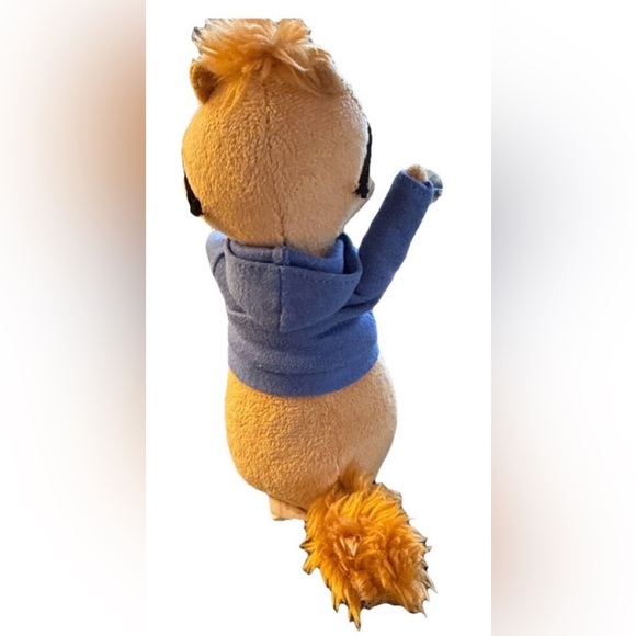 TY- ALVIN AND THE CHIPMUNKS - SIMON PLUSH - 7” Beanbag bottom - Picture 2 of 7